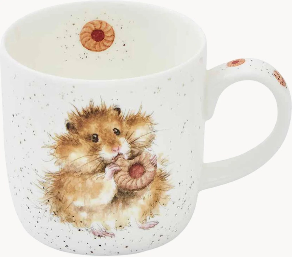 Caneca em porcelana Fine Bone China Diet Starts Tomorrow