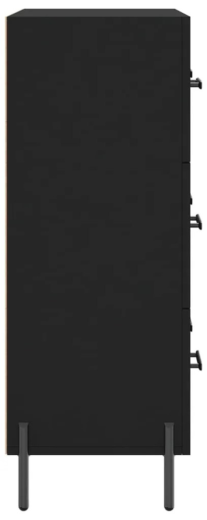 Aparador 69,5x34x90 cm derivados de madeira preto