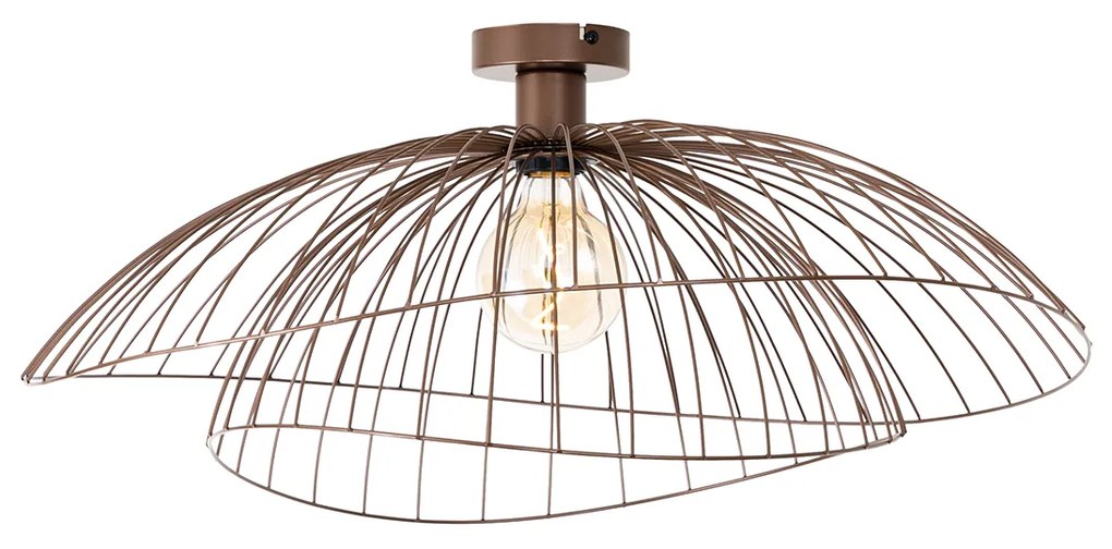 Candeeiro de teto design bronze 45 cm - Pua