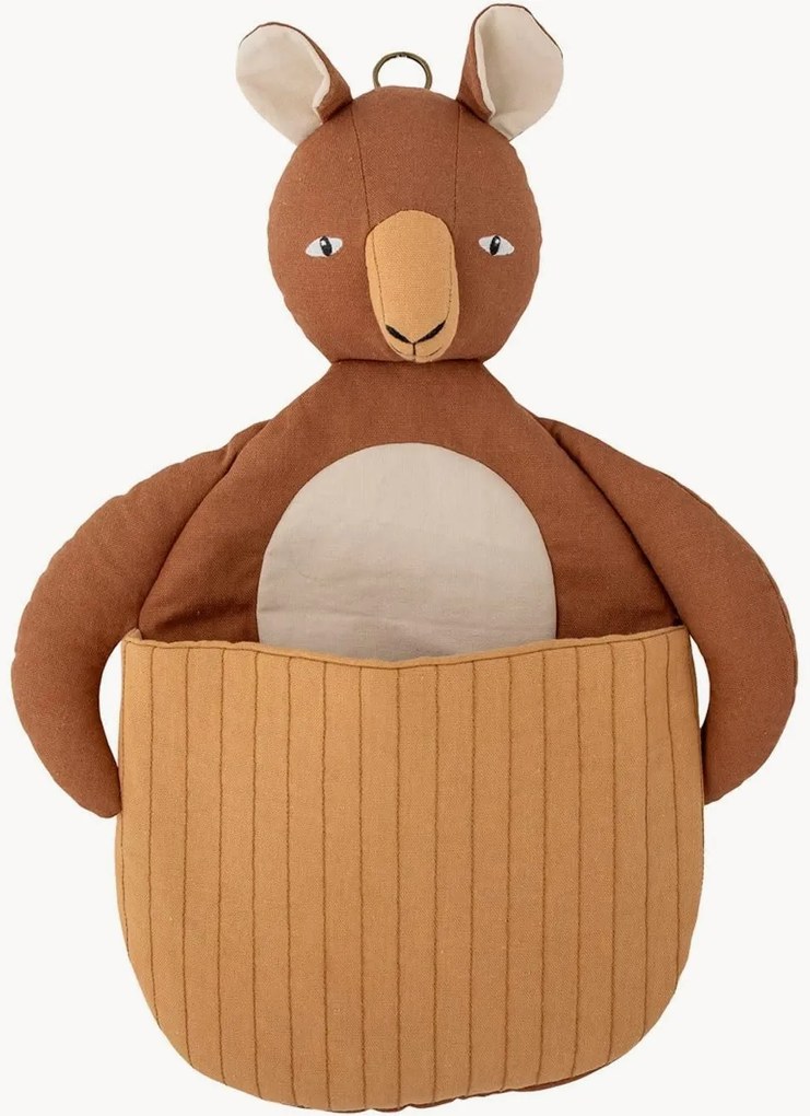 Cesto de parede em linho para brinquedos Toto