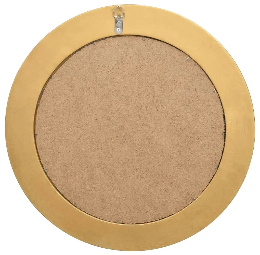 Espelho de parede estilo barroco 50 cm dourado