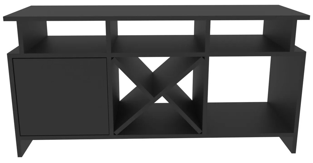 Móvel TV Auburn – Antracite – 120 cm x 29,9 cm x 60,6 cm