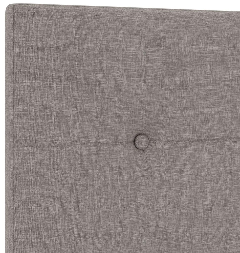 Estrutura de Cama vidaXL em Taupe, 90x190 cm, Tecido