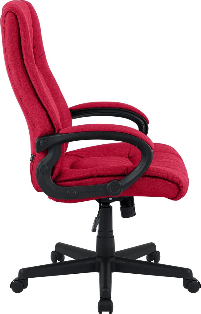 Cadeira de escritório XL Sparta Tecido Vermelho