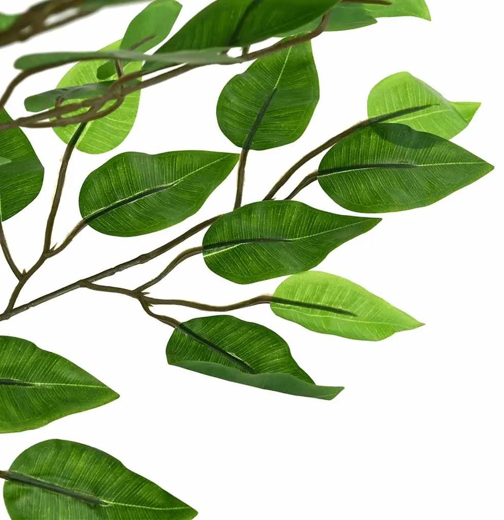 Planta de Ficus artificial 1260 folhas 200 cm verde