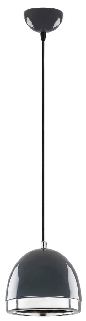 Candeeiro de Teto Mugo – Anthracite/Gold – 17 x 17 cm