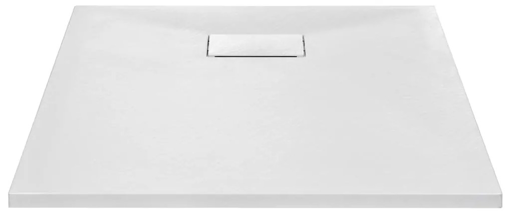 Base de Chuveiro SMC - Branco - 90x70 cm