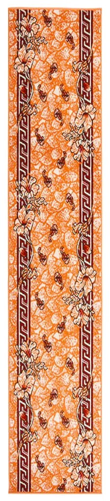 vidaXL Passadeira 60x350 cm polipropileno terracota