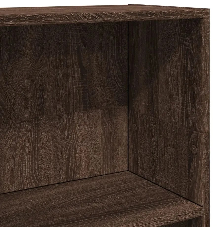 Estante 40x24x109 cm derivados de madeira carvalho castanho