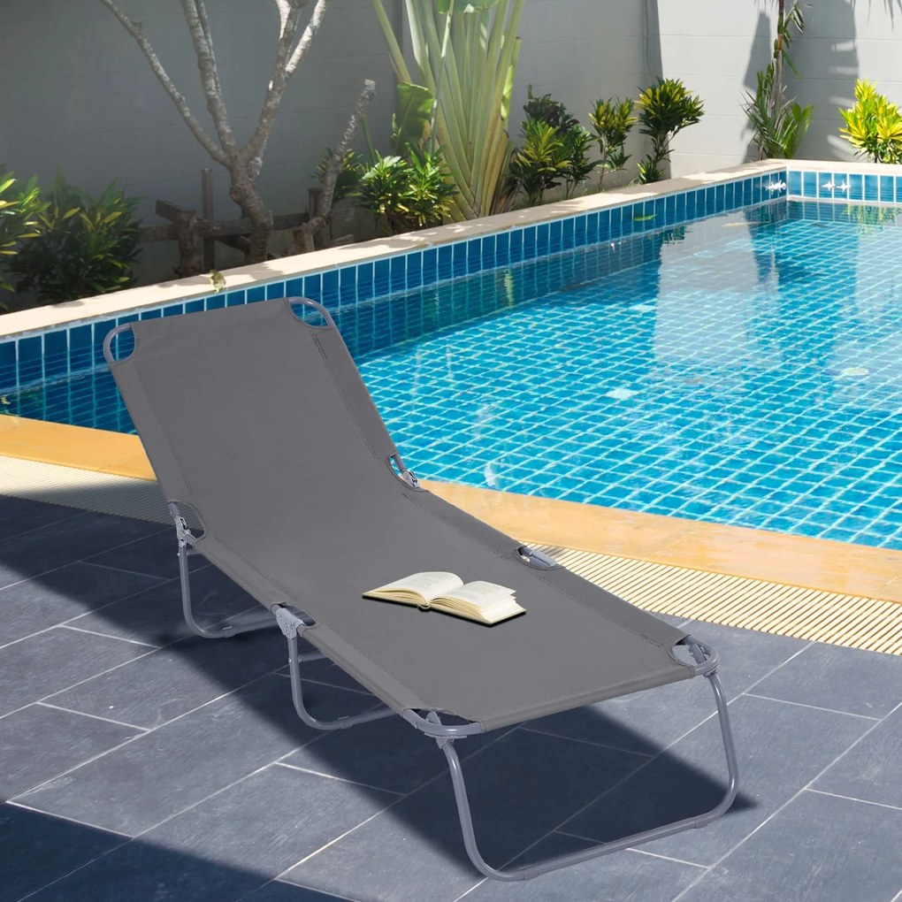 Espreguiçadeira de Jardim – Modelo Siena – Ajustável – Conforto e Esti