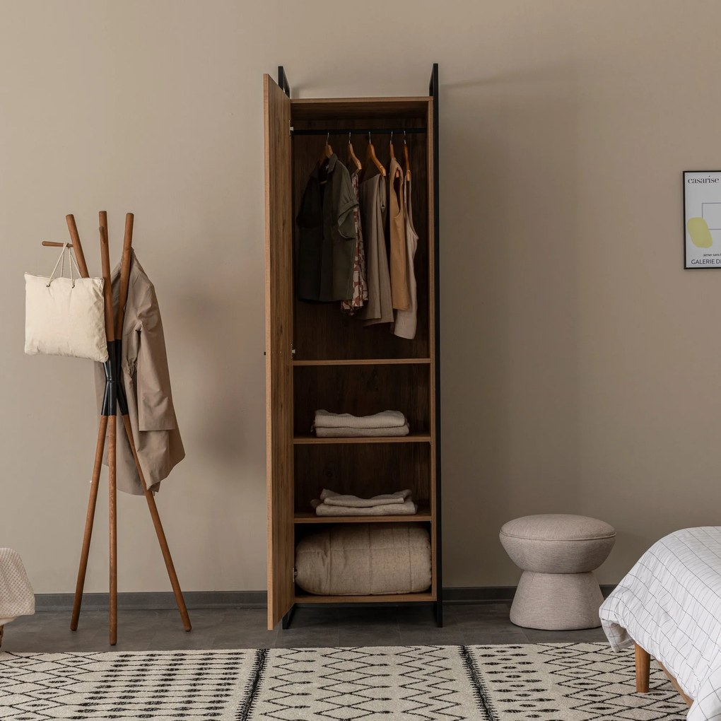Roupeiro Dynamic – Pinho Atlântico – 64 cm x 225 cm x 52 cm