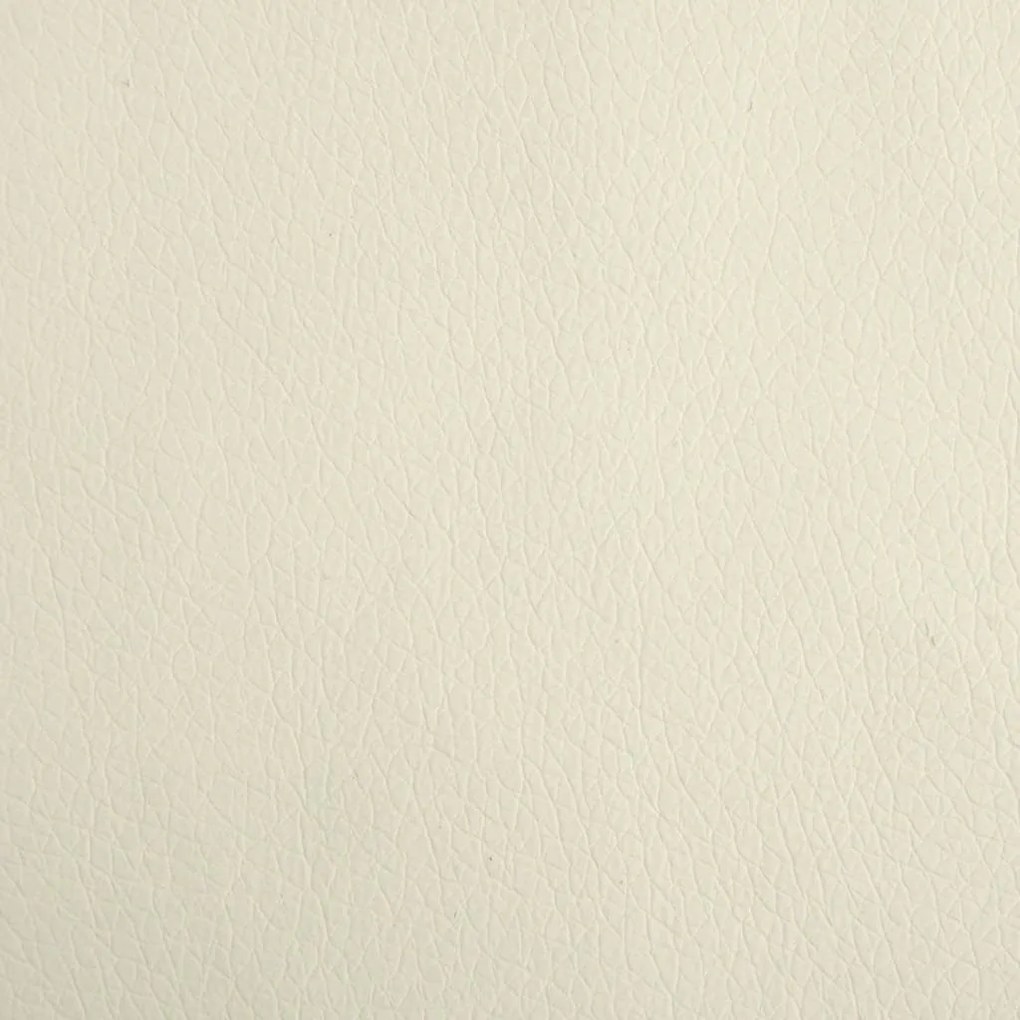 Sofá infantil 70x45x30 cm couro artificial cor creme
