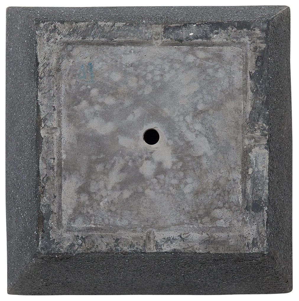 Vaso cinzento 46 x 46 x 44 cm ORICOS Beliani