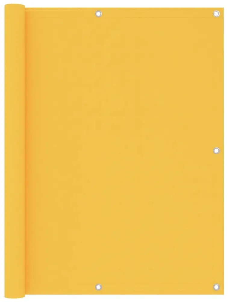 Tela de varanda 120x600 cm tecido Oxford amarelo