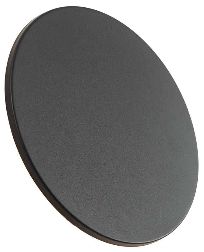 Candeeiro de parede exterior preto incluindo LED IP54 - Soleil Moderno