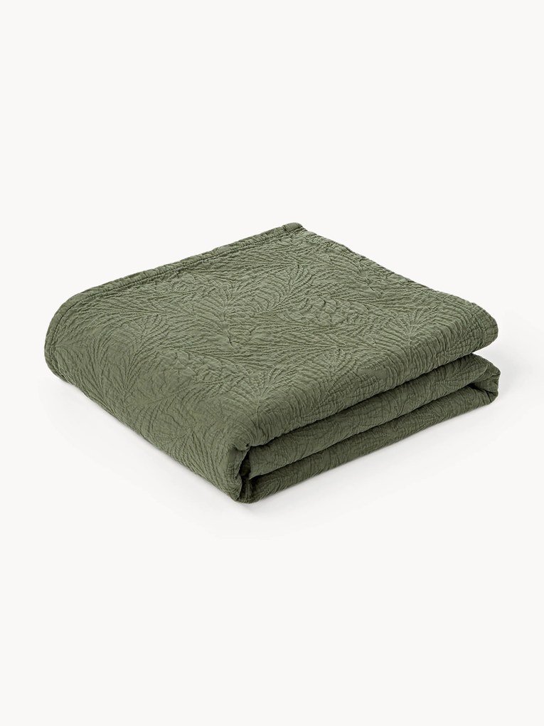 Structured Cotton Bedspread Panra