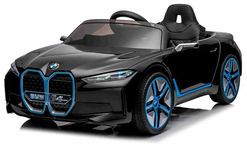 Carro elétrico para crianças BMW I4 12V Preto