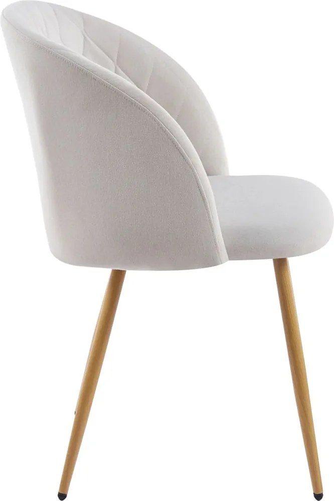 Pack 6 Cadeiras Velt Tecido - Beige