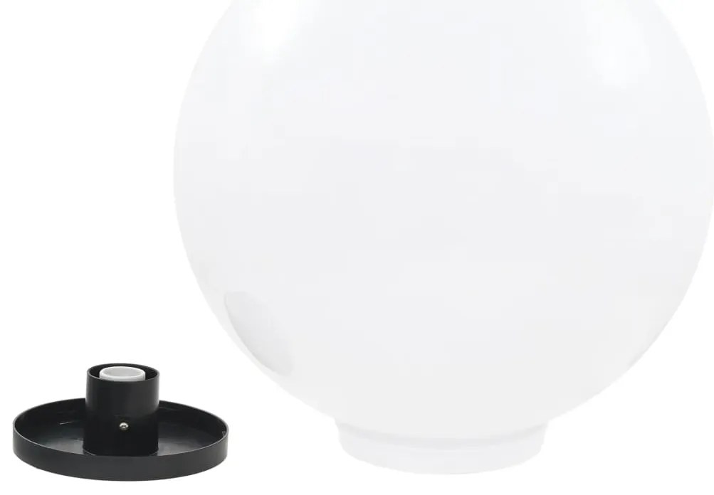 Candeeiro esférico LED 50 cm PMMA