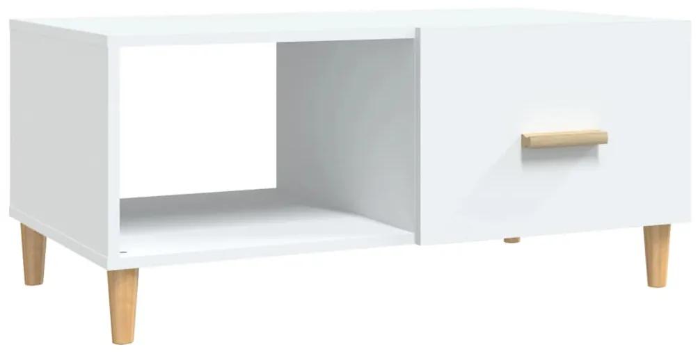 Mesa de centro 89,5x50x40 cm madeira processada branco
