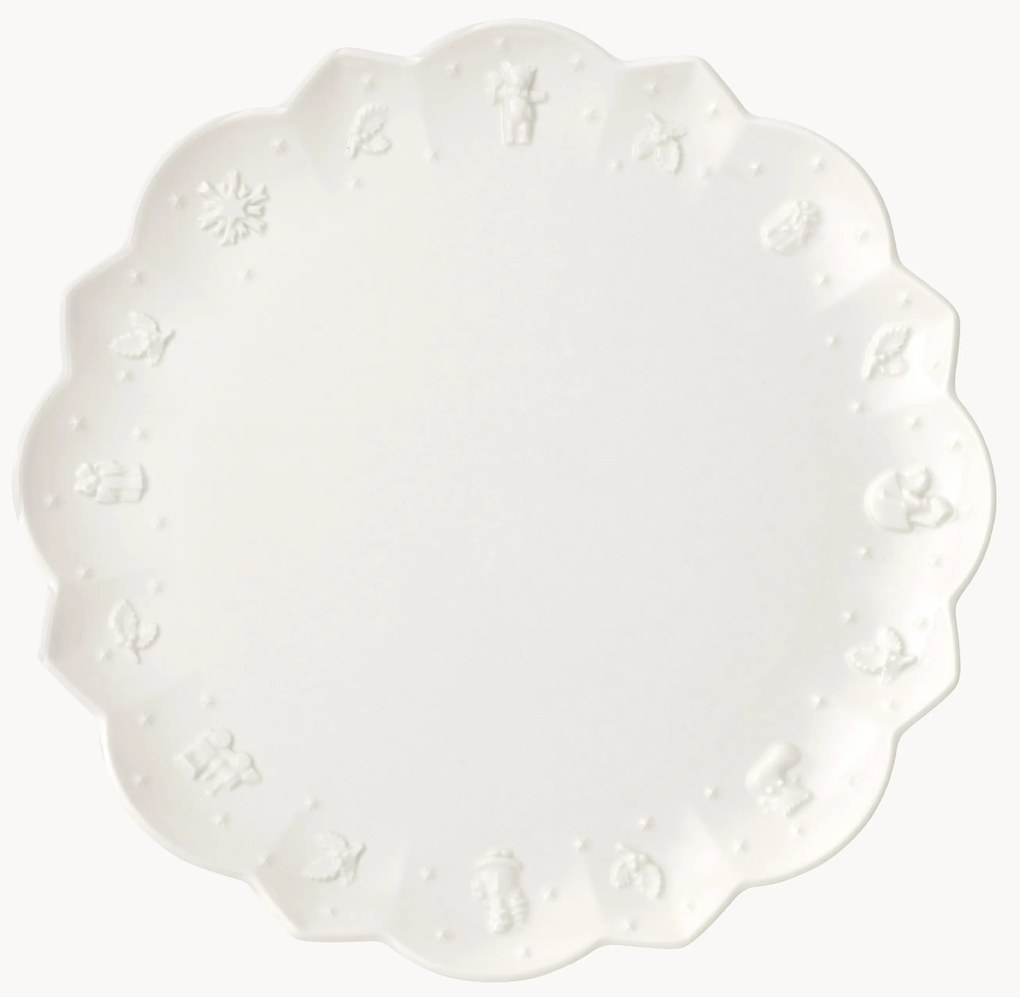 Prato de jantar em porcelana Toy's Delight, conjunto de 6
