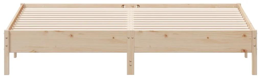 Estrutura de cama madeira de pinho maciça 180x200 cm