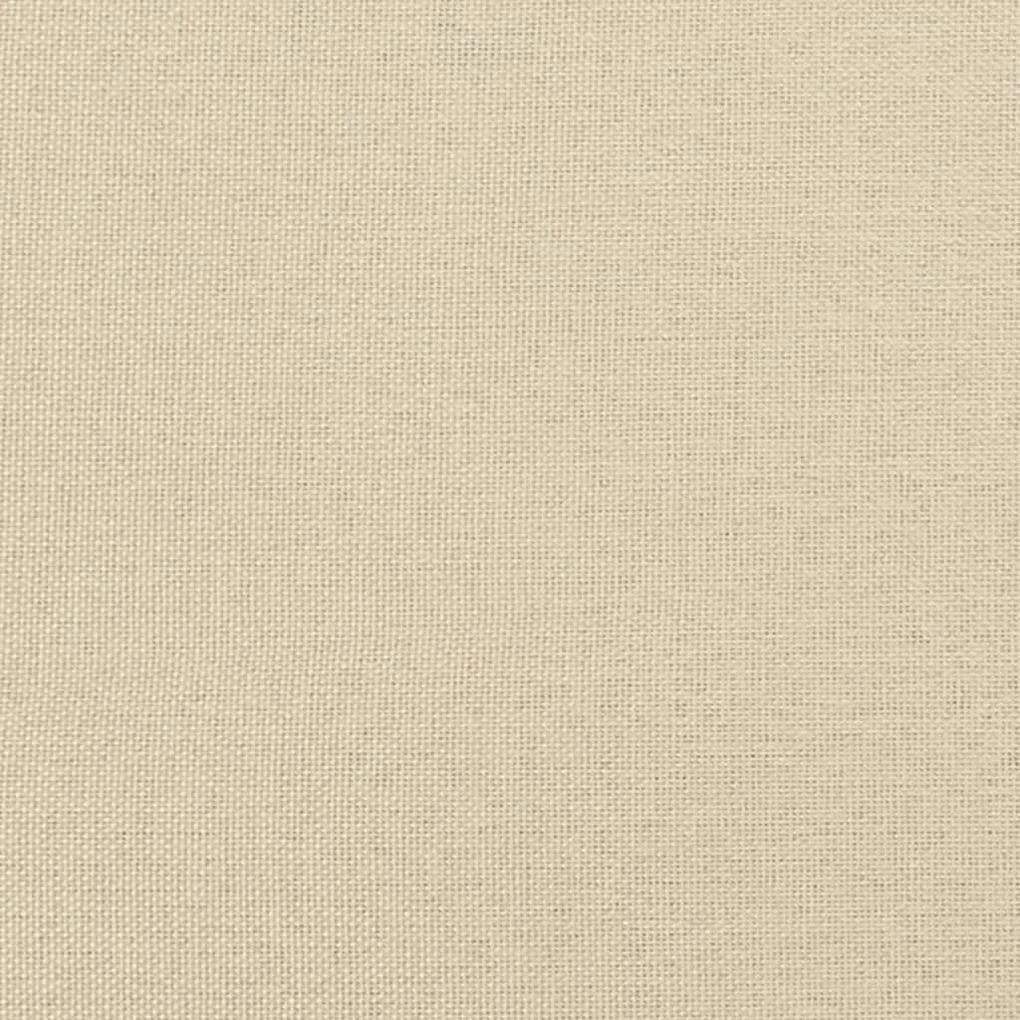Sofá de 2 Lugares Chloé - Em Tecido - Cor Creme - 158x77x80 cm - Com o