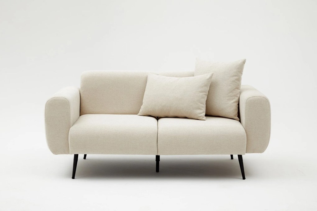 Sofá de 2 Lugares Side – Creme – 171 cm x 77 cm x 82 cm