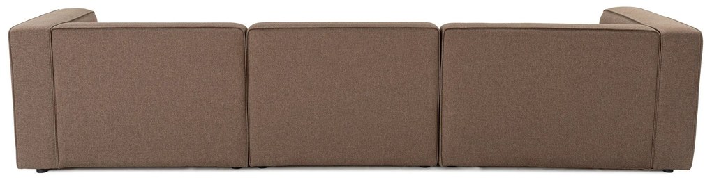 Sofá de Canto Mora XL – Castanho – 320 cm x 69 cm x 180 cm