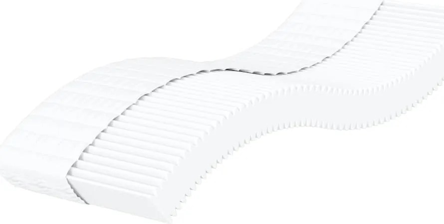 Colchão de espuma infantil 80x160 cm dureza H2 H3 branco