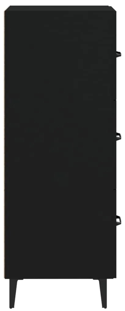 Aparador 34,5x34x90 cm derivados de madeira preto