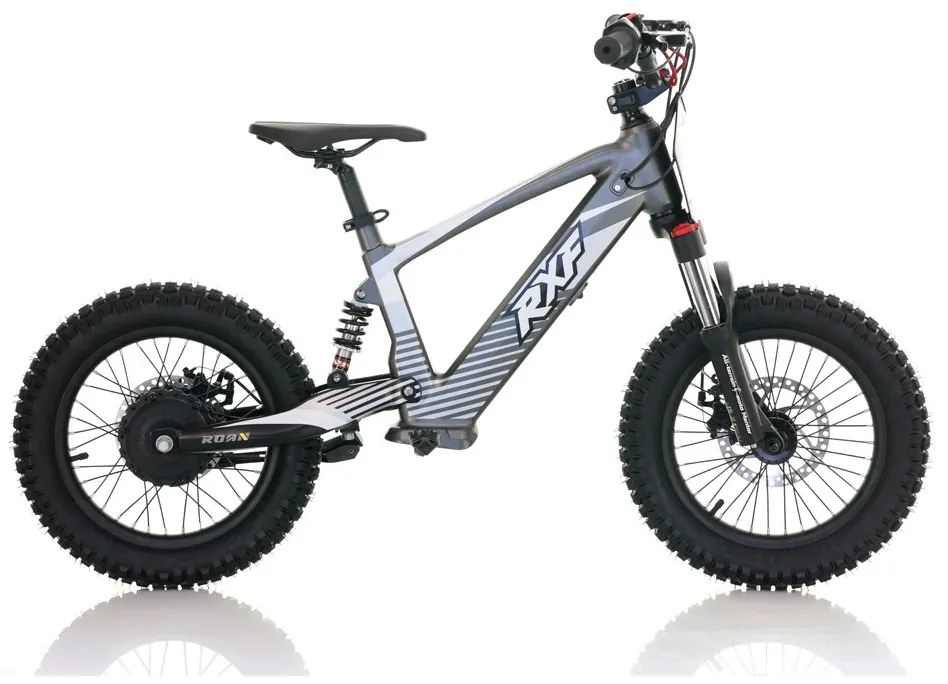 Bicicleta elétrica infantil 350W 16" Roan RXF Evo-S Cinzento