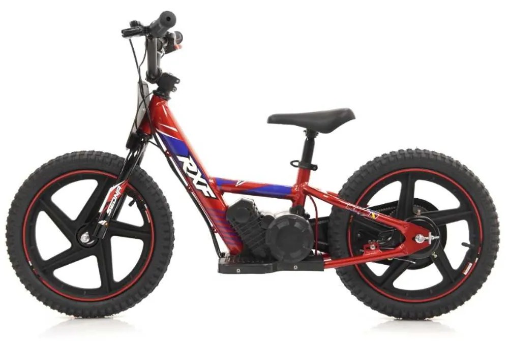 Bicicleta elétrica infantil 16" 24V 170W 5.2Ah Roan RXF Sedna Vermelho