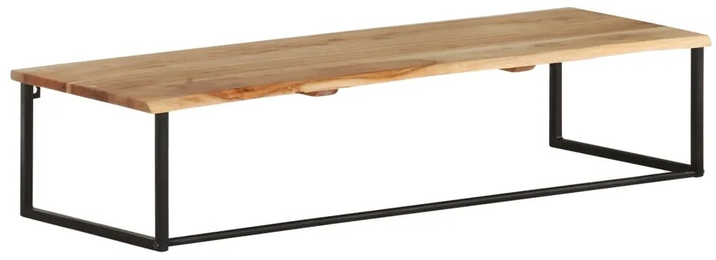 Cabide com bordas vivas 100x35x22 cm madeira de acácia maciça
