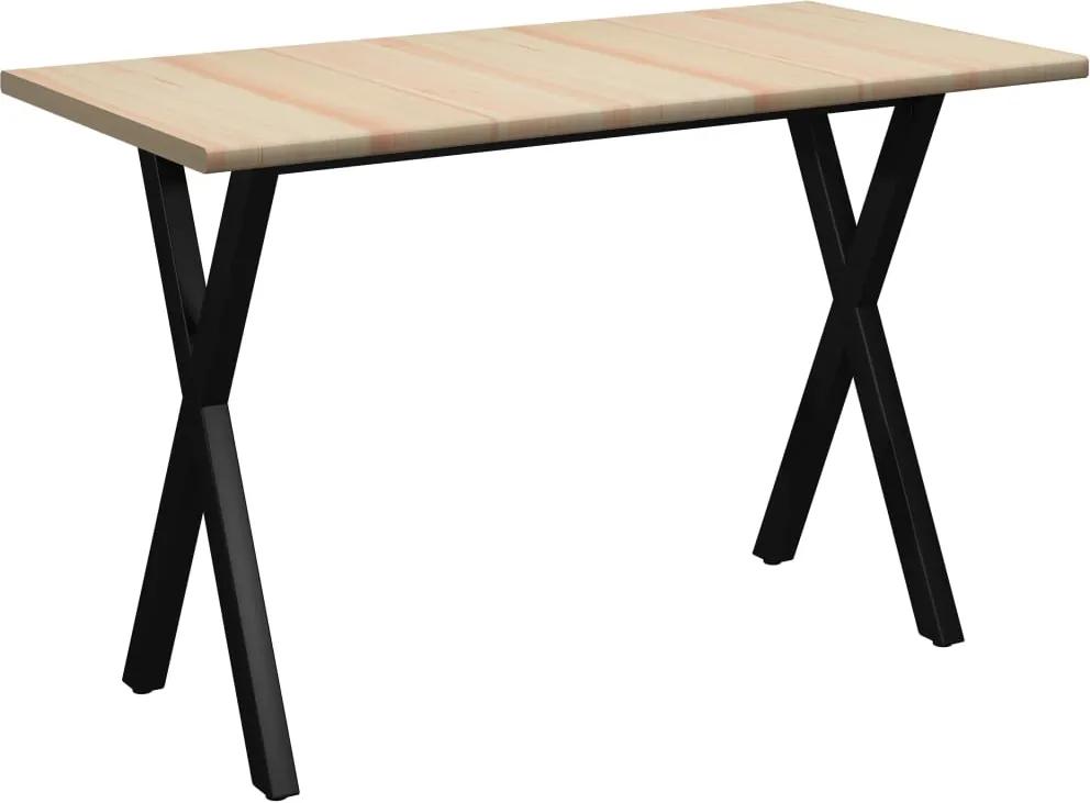 Mesa de jantar 140x70x76 cm madeira de pinho