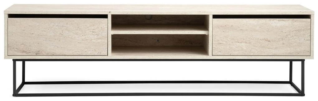 Móvel TV Escape – Travertine Black – 180x50x40 cm