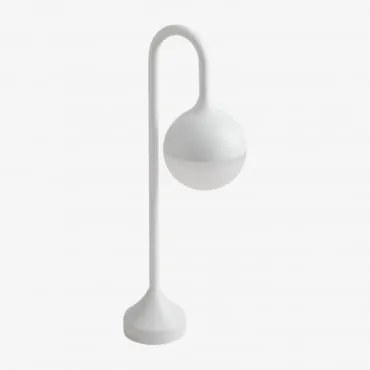 Baliza Led De Exterior Em Alumínio Uveron Branco - Sklum