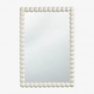 Espelho De Parede Em Madeira De Manga Trisnia 45 X 70 Cm - Sklum