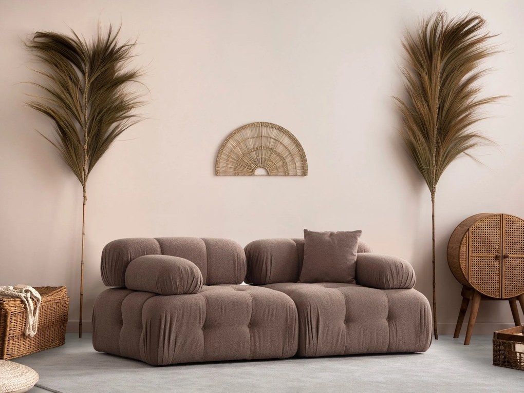 Sofá de 2 Lugares Doblo – Cappuccino – 200x100x80 cm