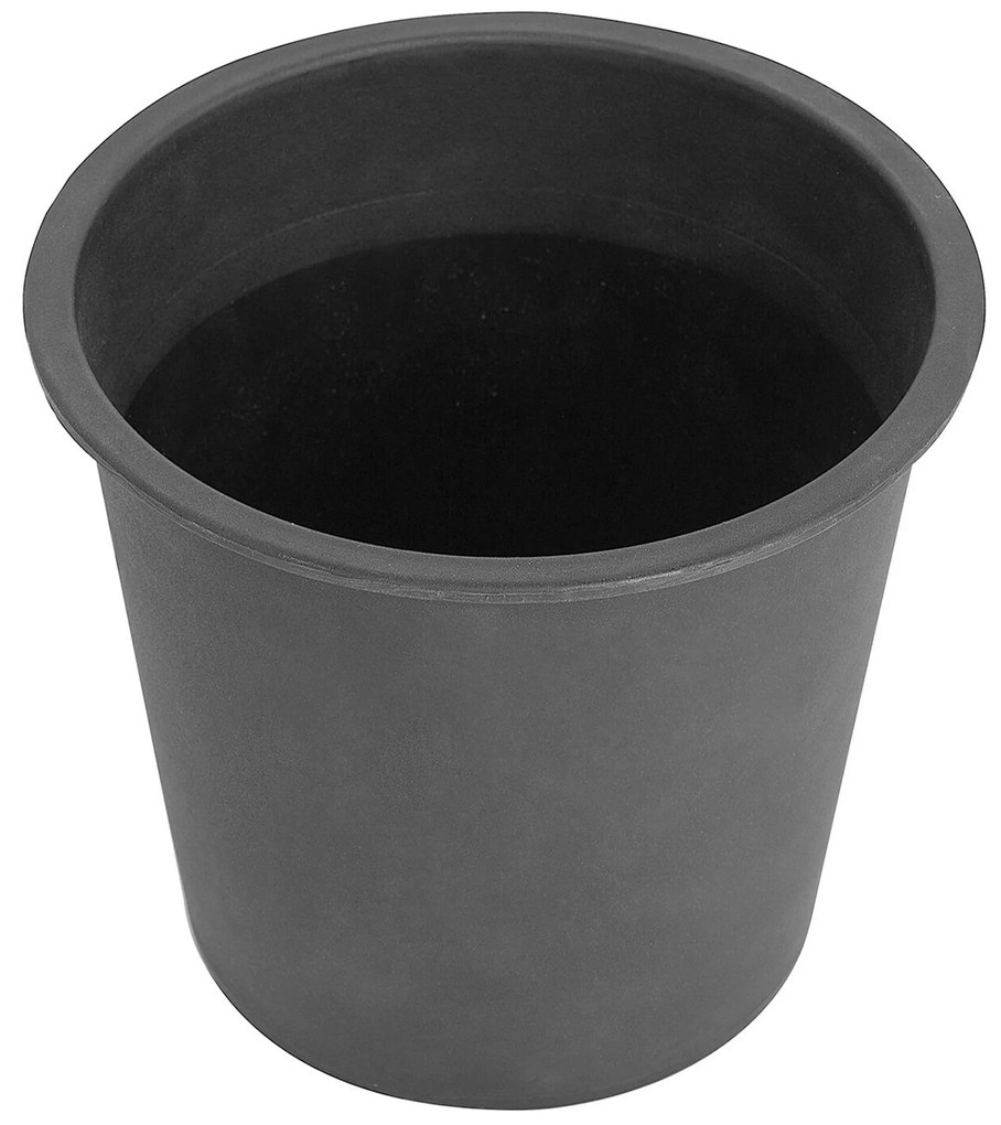 Conjunto de 3 vasos internos pretos ⌀ 34 cm BALZO Beliani