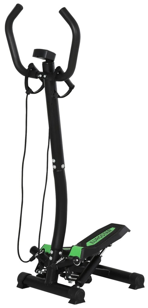 HOMCOM Máquina de Step Stepper Up-Down Máquina de Paso com 2 pedais ajustáveis para os pés 40x48x118cm | Aosom Portugal