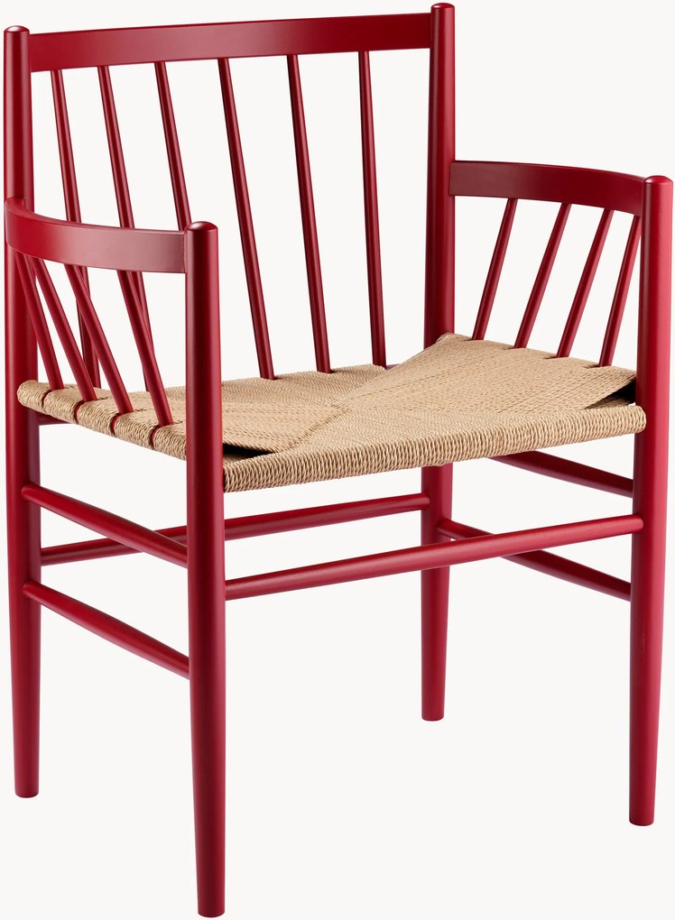 Cadeira de jantar em madeira de faia artesanal J81