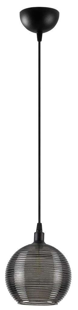 Candeeiro Chandelier Muzo – Preto – 15 x 15 cm