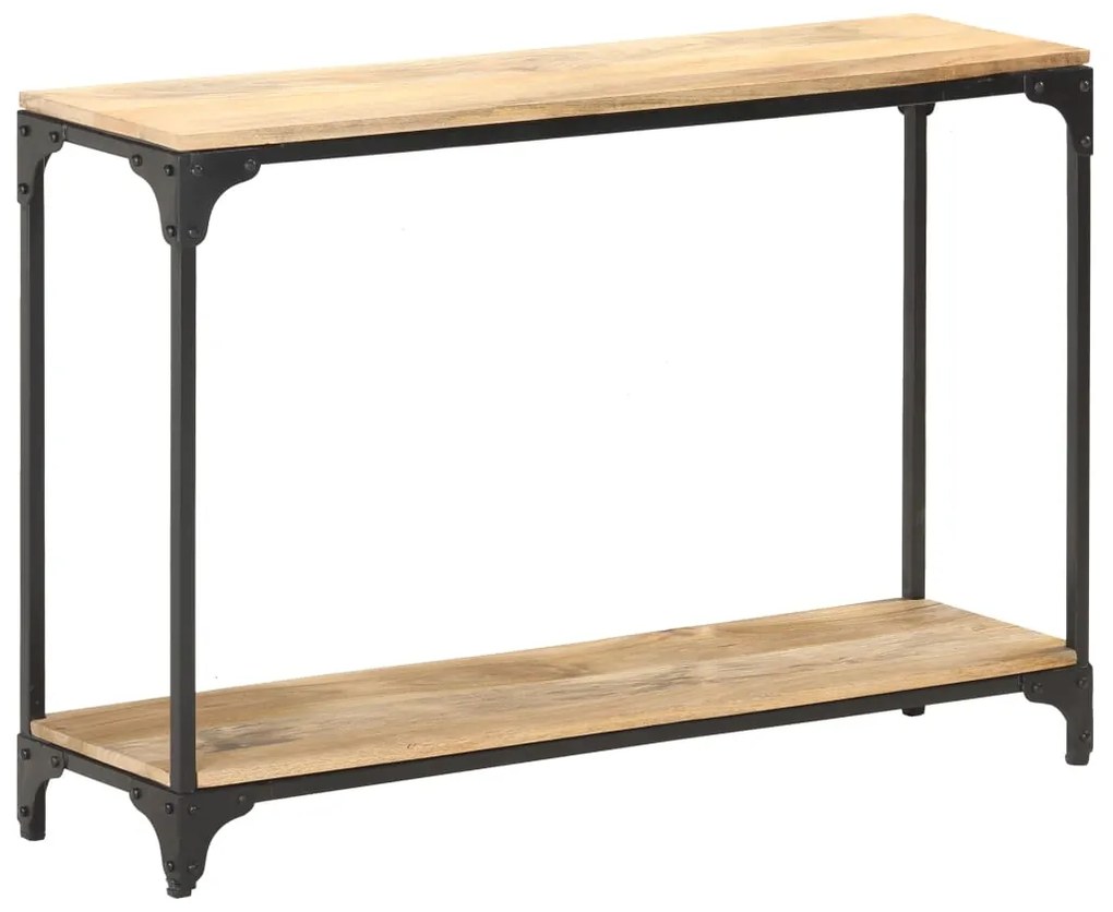 Mesa consola 110x30x75 cm madeira de mangueira maciça