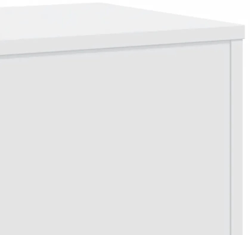Suportes para plantas 2pcs 33x33x100cm derivados madeira branco