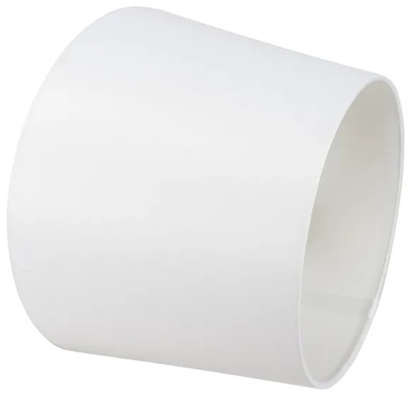 Candeeiro de parede em aço com cúpula branca e braço ajustável - Ladas Deluxe Moderno