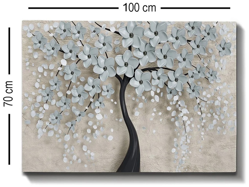Pintura Decorativa em Tela 1392043274 – Multicolor – 70 x 100 cm