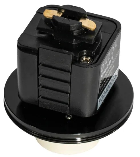 Projetores modernos pretos para sistema de calhas monofásicas GU10 50mm - Iconic Ruby Honey Moderno