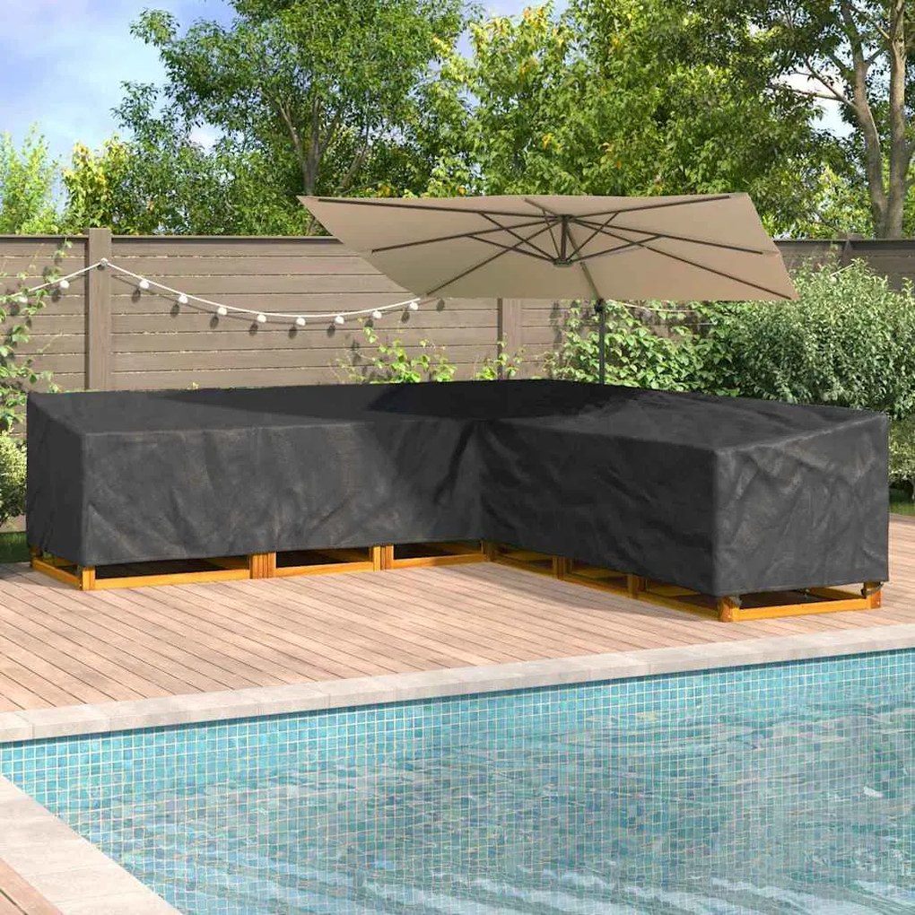 vidaXL Capa para móveis de exterior 325 x 325 x 80 cm