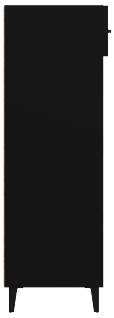 Sapateira 60x35x105 cm derivados de madeira preto